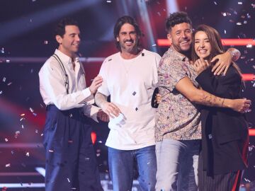 MIka, Melendi, Pablo L&oacute;pez y Lola &Iacute;ndigo en La Voz