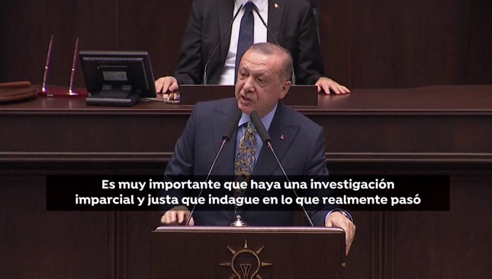 Erdogan: “Tenemos la certeza de que Khashoggi fue asesinado en el consulado saudí"