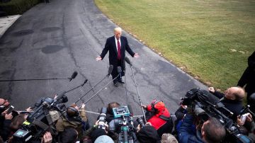 Donald Trump ante los medios Donald Trump ante los medios