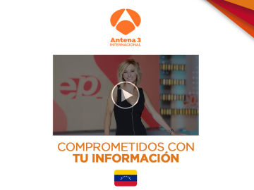 Emisión especial de Antena 3 Internacional en Venezuela
