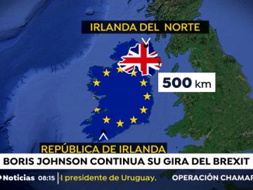 Irlanda del norte en desacuerdo con Boris Johnson