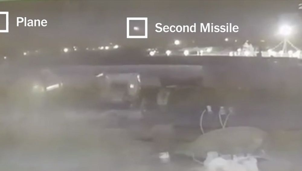 El vídeo que muestra la existencia de dos misiles
