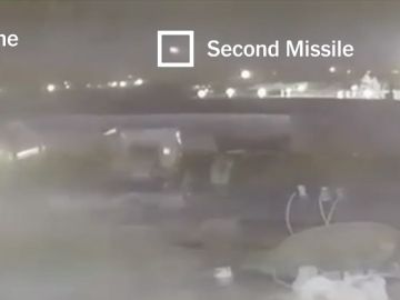 El vídeo que muestra la existencia de dos misiles