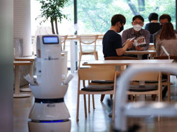 Robot barista en Corea del Sur