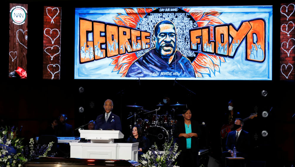 Funeral de George Floyd, en Mineápolis 