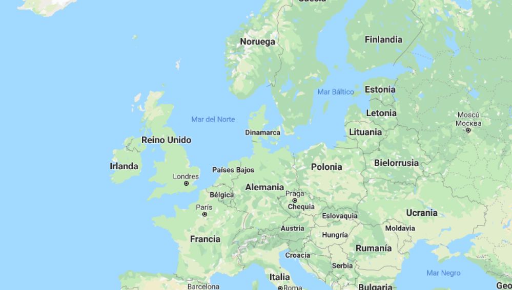Mapa de Europa 