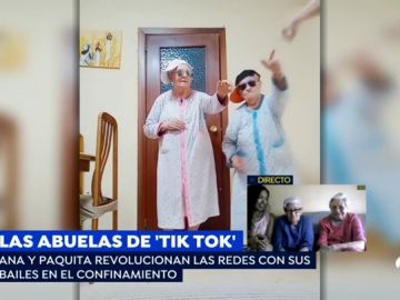 Las abuelas más marchosas del 'Tik tok', en 'Espejo Público'