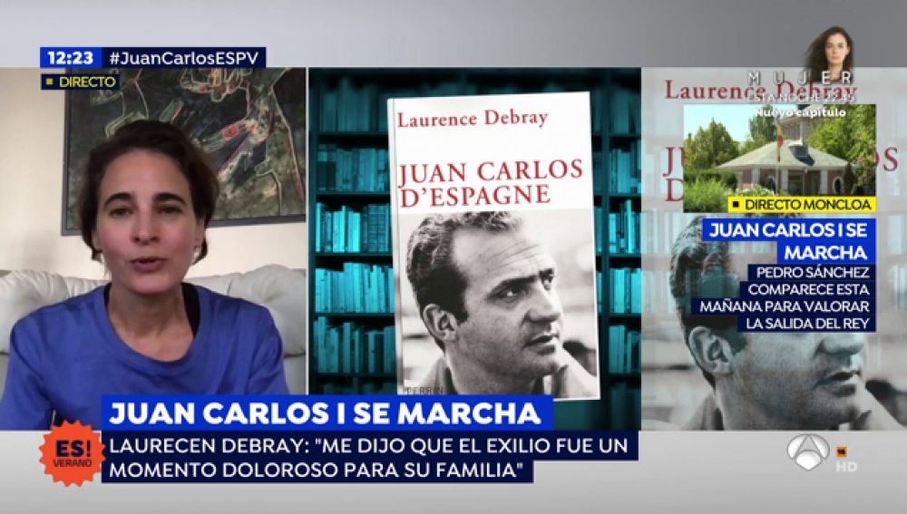Laurence Debray: "la imagen de Juan Carlos en Francia es muy positiva"