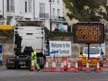 Cierre de fronteras entre Francia y Reino Unido por la nueva cepa de coronavirus