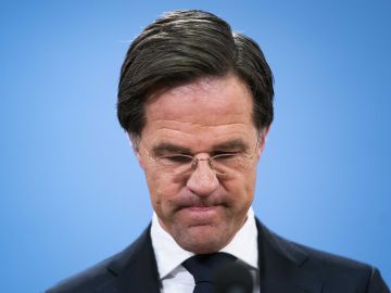 El hasta ahora primer ministro holandés, Mark Rutte