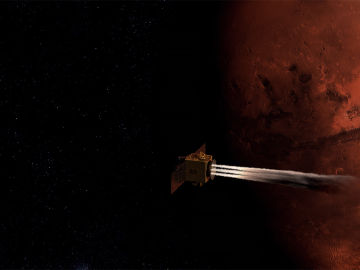 La mision arabe Hope alcanza la orbita de Marte