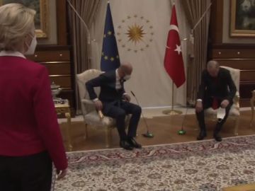 Ursula von der Leyen sufre un desplante por parte de Erdogan