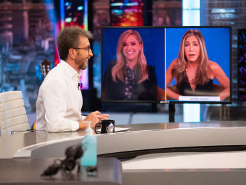 Jennifer Aniston confiesa que se inspiraron en 'El Hormiguero 3.0' para poder grabar una serie en plena pandemia