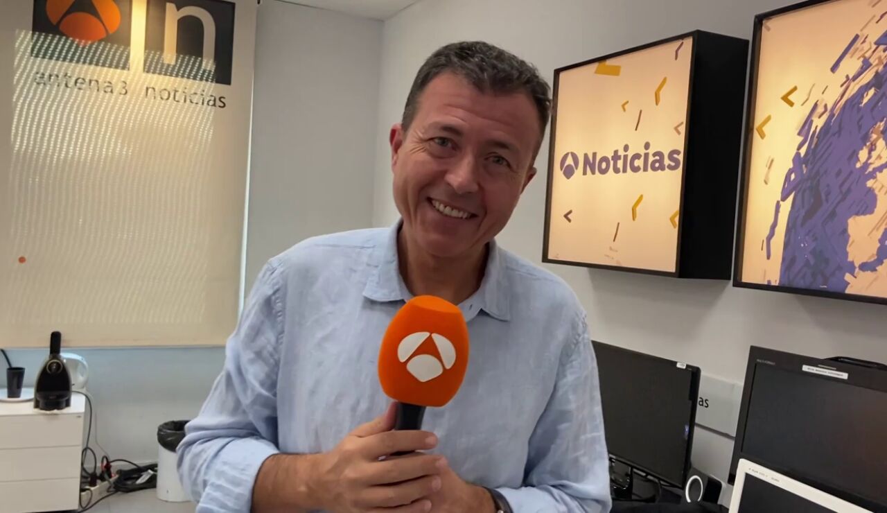 Manu Sánchez celebra con nosotros 25 años de noticias en Antena 3 Internacional