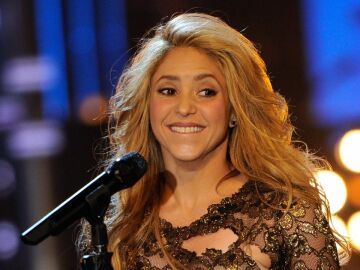 Shakira, en un concierto