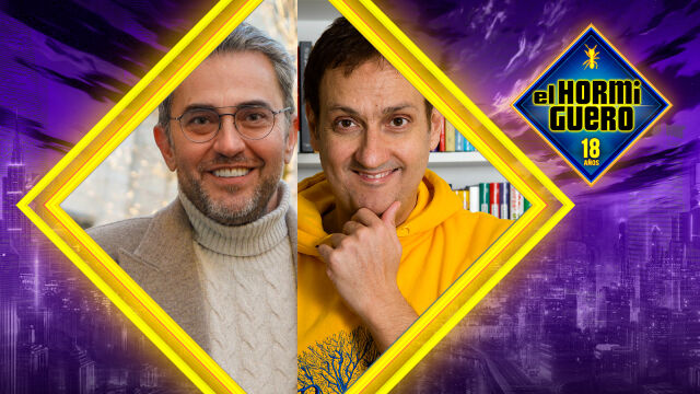 Máximo Huerta y Albert Espinosa en El Hormiguero Máximo Huerta y Albert Espinosa en El Hormiguero