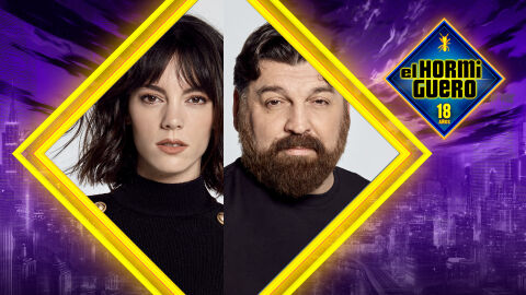 Vicky Luengo y Hovik Keuckerian en El Hormiguero Vicky Luengo y Hovik Keuckerian en El Hormiguero