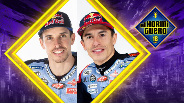 Marc Márquez y Álex Márquez en El Hormiguero Marc Márquez y Álex Márquez en El Hormiguero