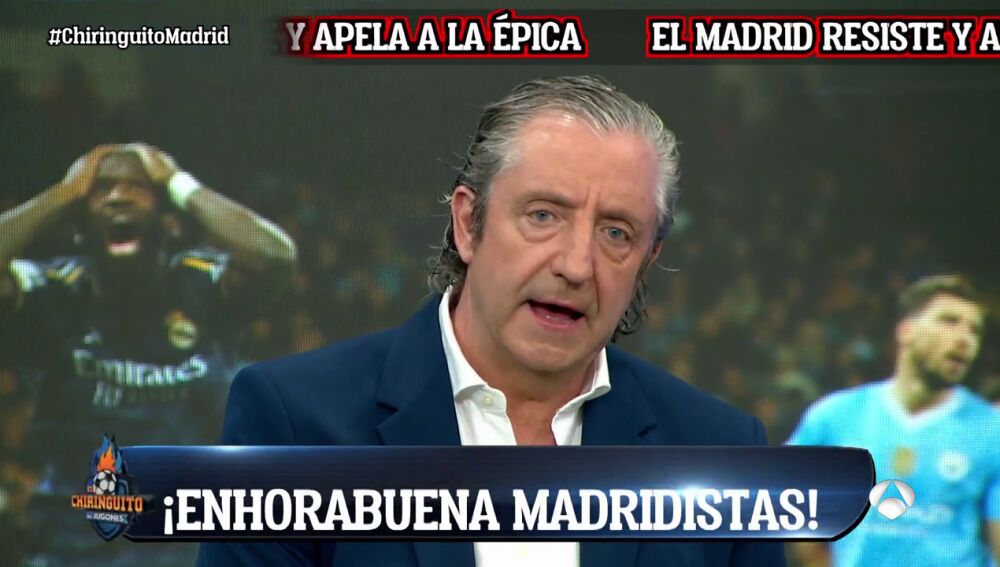 El Real Madrid pasa a las semifinales de la Champions, en 'El Chiringuito de jugones'