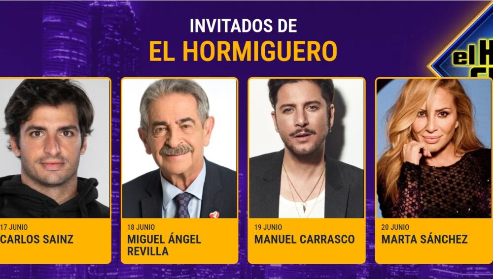 Invitados de 'El Hormiguero'