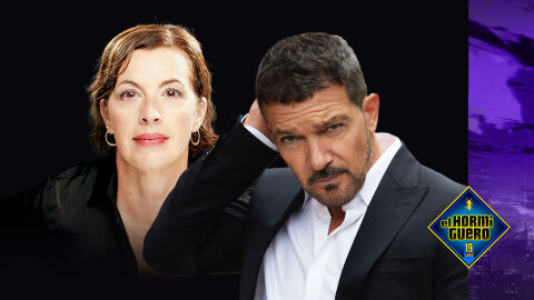 Antonio Banderas y Marta Ribera en El Hormiguero Antonio Banderas y Marta Ribera en El Hormiguero