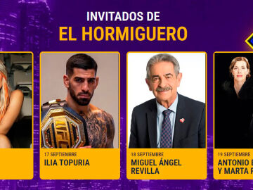 Invitados de El Hormiguero