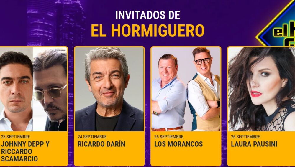 Invitados del Hormiguero