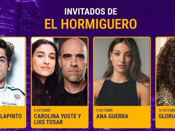 Invitados El Hormiguero 7 de octubre