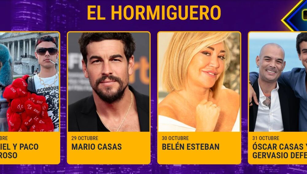 Invitados del Hormiguero