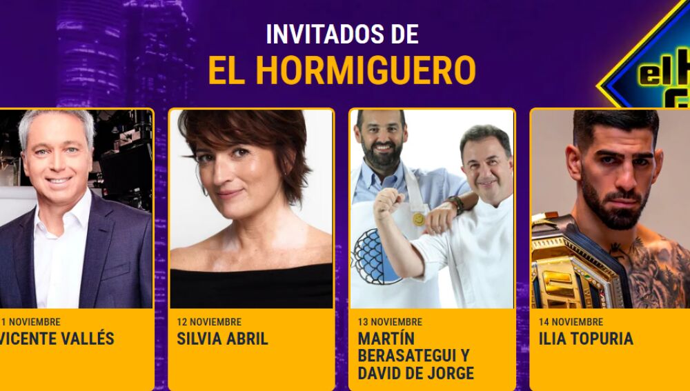 Invitados El Hormiguero