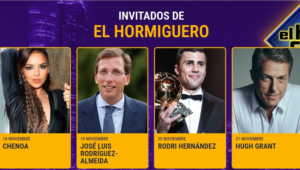 Invitados de El Hormiguero