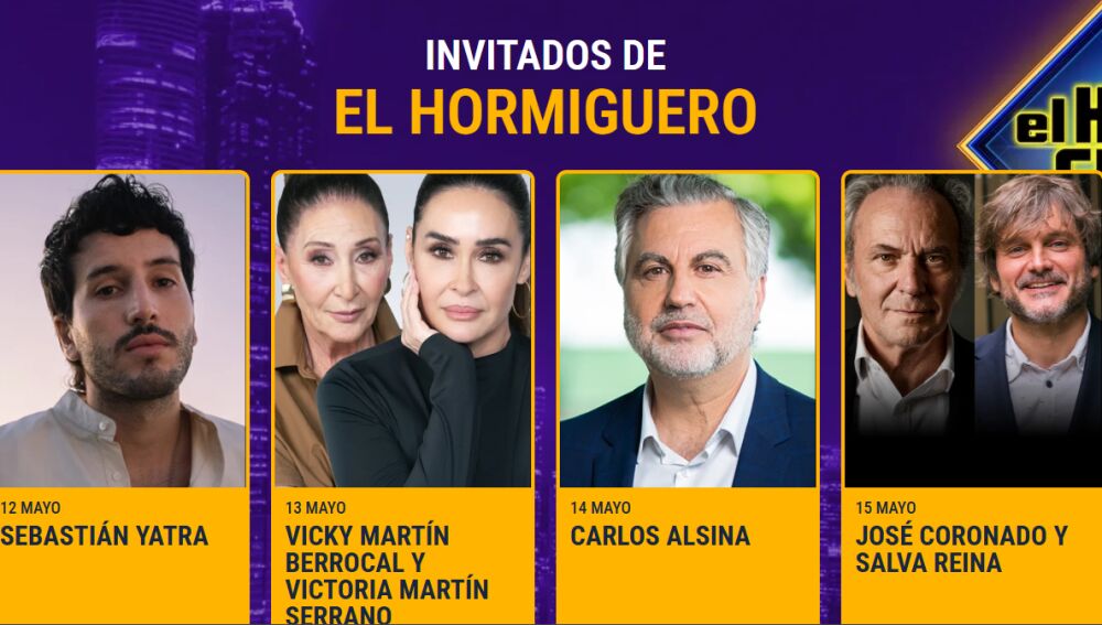 Invitados de 'El Hormiguero'