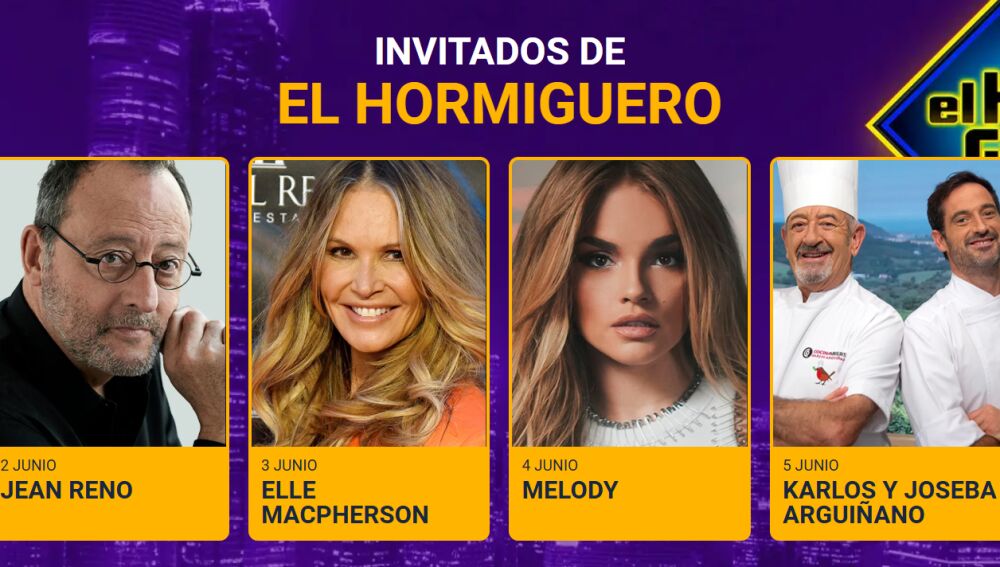 Invitados de 'El Hormiguero'