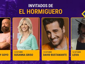 Invitados de 'El Hormiguero' Invitados de 'El Hormiguero'