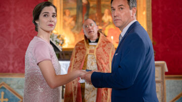 Begoña y Andrés se casan sin que Andrés pueda impedirlo en 'Sueños de libertad'