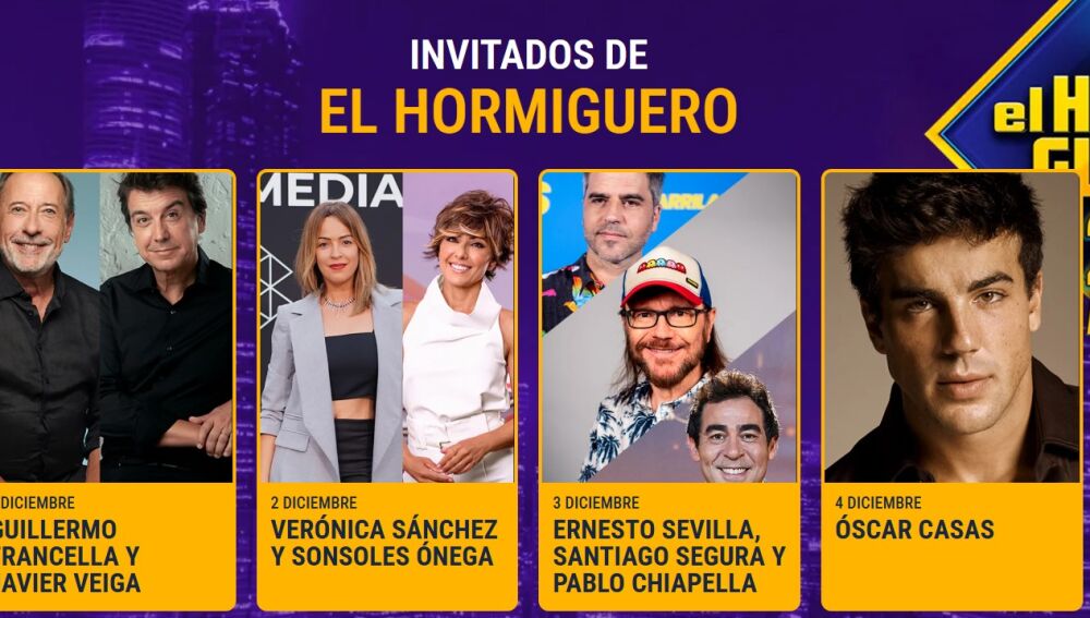 Invitados de El Hormiguero