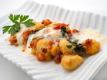 Ñoquis a la sorrentina Ñoquis a la sorrentina