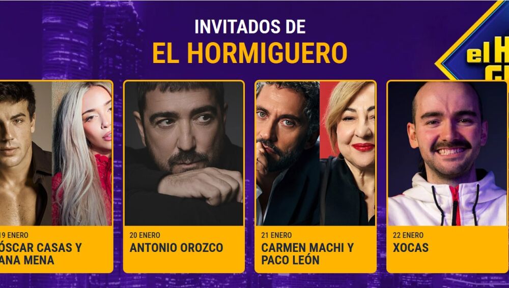 Invitados de El Hormiguero