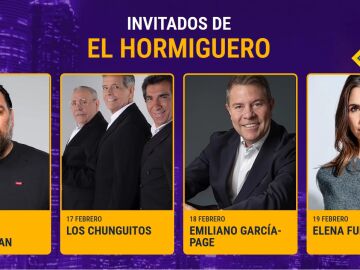 Invitados de 'El Hormiguero' Invitados de 'El Hormiguero'