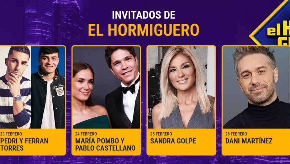 Invitados de El Hormiguero