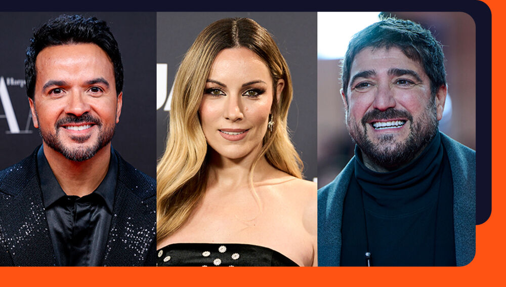 Luis Fonsi, Edurne y Antonio Orozco