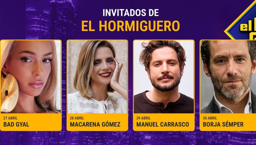 Invitados de El Hormiguero