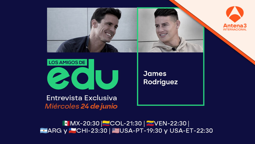 Entrevista a James Rodr&iacute;guez
