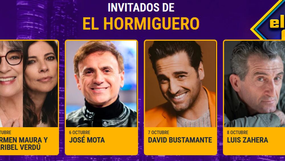 INVITADOS DEL 5 AL 8